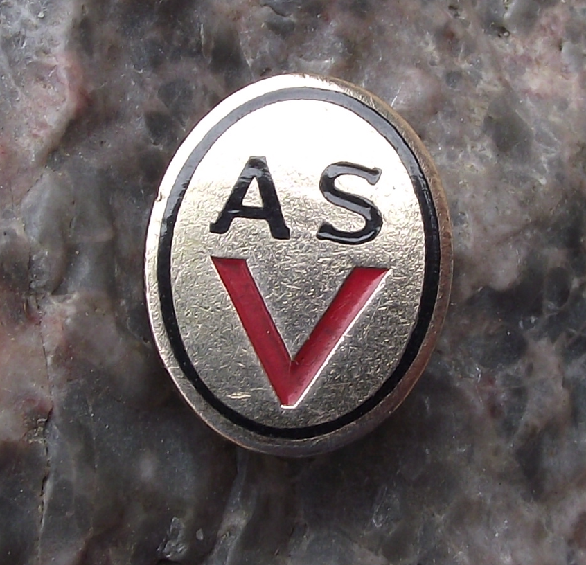 Vintage ASV Vorwärts East German GDR DDR Army Football Soccer Pin Badge