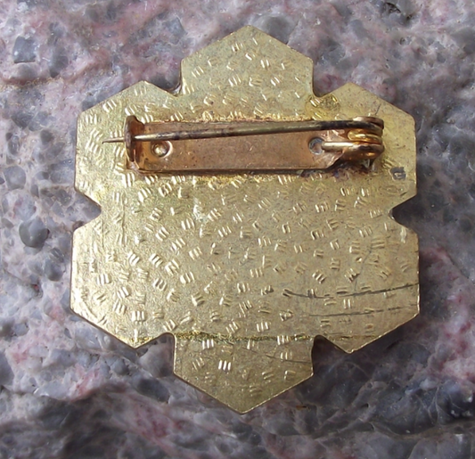 1985 Krkonošská sedmdesátka 70km Mountain Cross-country Skiing Krkonoše Pin Badge