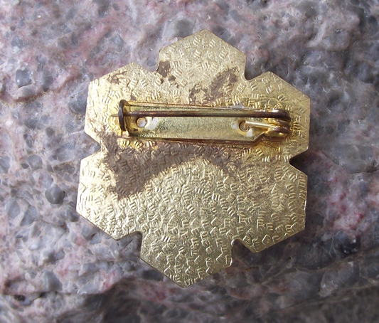 1988 Krkonošská sedmdesátka 70km Mountain Cross-country Skiing Krkonoše Pin Badge