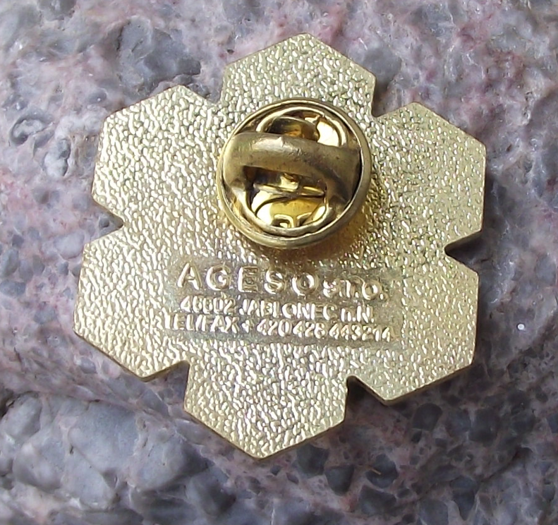 1999 Krkonošská sedmdesátka 70km Mountain Cross-country Skiing Krkonoše Pin Badge