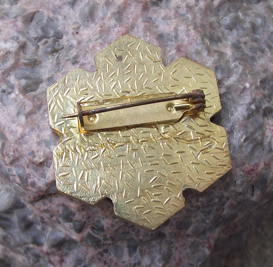 1989 Krkonošská sedmdesátka 70km Mountain Cross-country Skiing Krkonoše Pin Badge