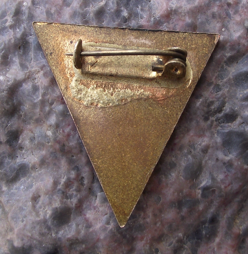 1964 SNP Slovak National Uprising Geravy Tourist Meeting Pin Badge