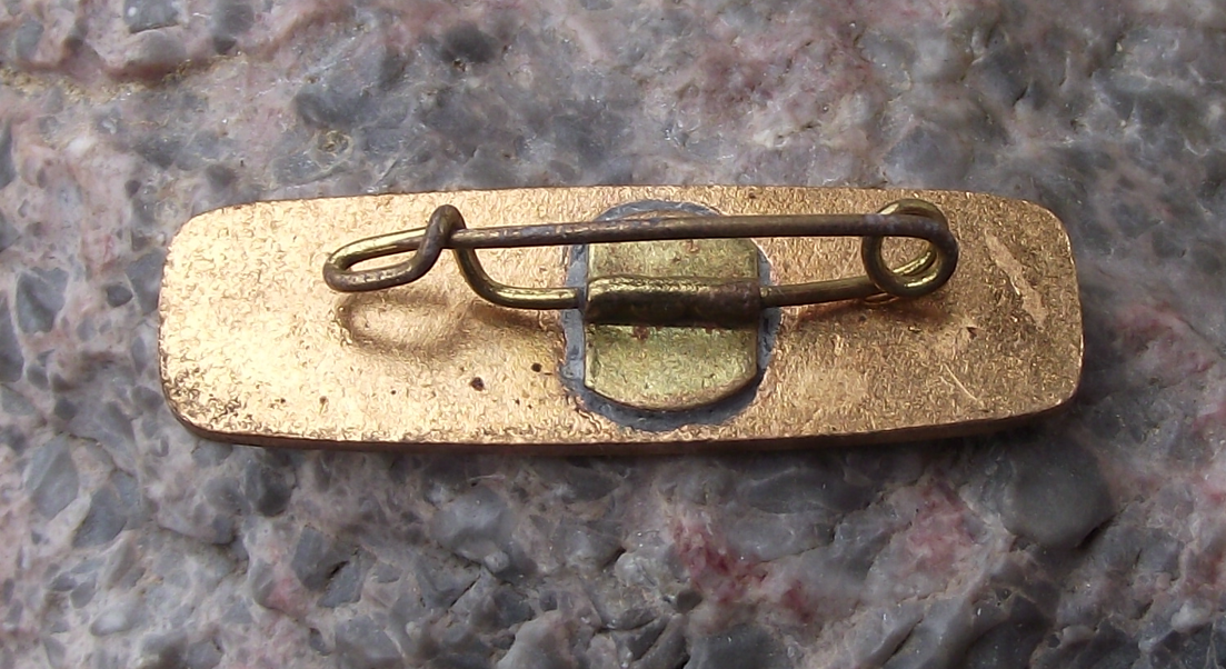 Vintage FSM Fédération Syndicale Mondiale Trade Union Logo Members Pin Badge