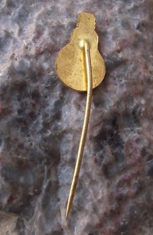Vintage Tesla White Light Bulb Flash Pin Badge