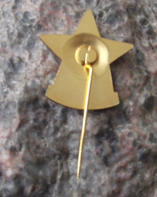 1960 CSM Czech Communist Youth Organisation Red Star Future Citizen Pin Badge