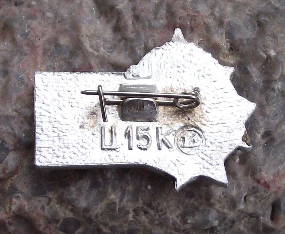 1985 Soviet Order of Victory Day 40th Anniversary Stars Award Pin Badge
