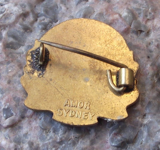 Vintage Industrial Trade Union of Building Workers Australia BWIA Pin Badge