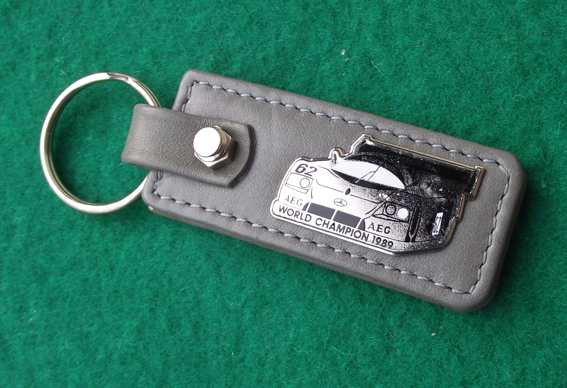 1989 Sauber-Mercedes C9 AEG World Sportscar Championship Le Mans Key Ring