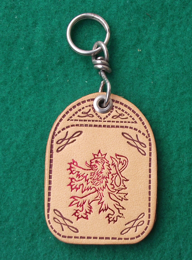 Vintage Obcanske Forum Vaclav Havel Czech Democracy OF Hand Made Key Ring