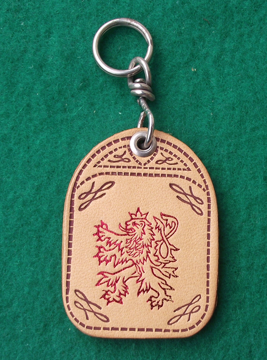 Vintage Obcanske Forum Vaclav Havel Czech Democracy OF Hand Made Key Ring