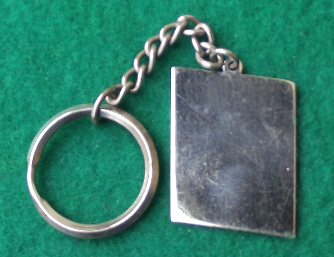 Vintage Pele Brazil World Cup SÓ NOSSA Victory Football Soccer Keychain Key Ring