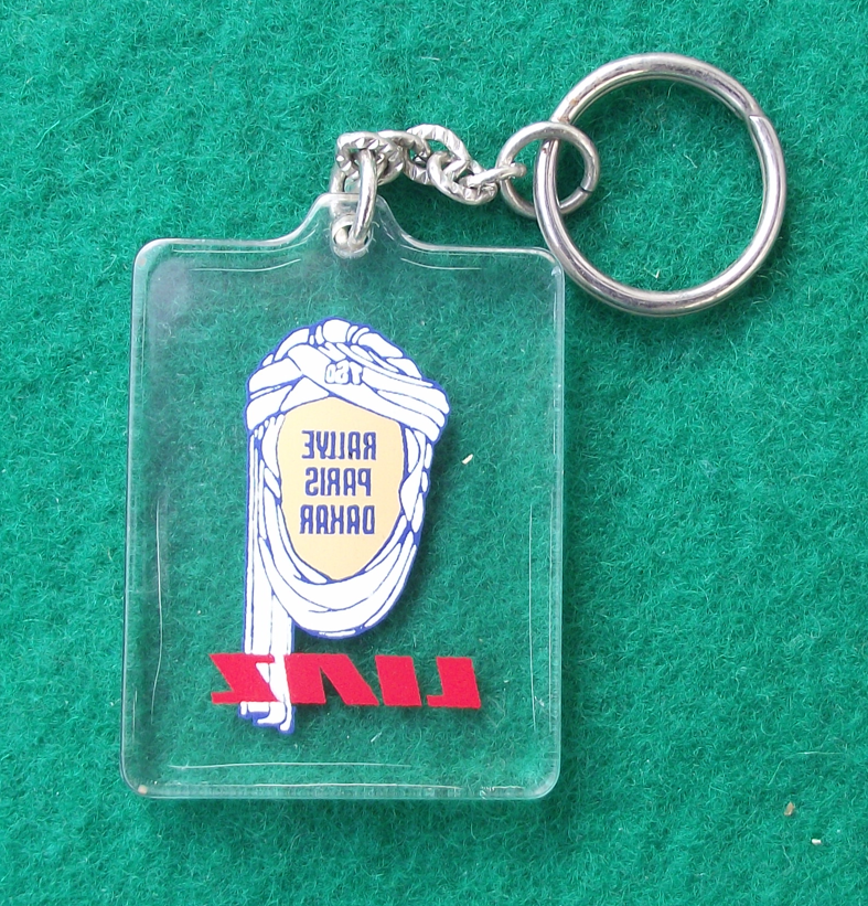 1985 Paris Dakar Rally Liaz Trucks Arab Sahara Turban Tuareg Logo Key Ring