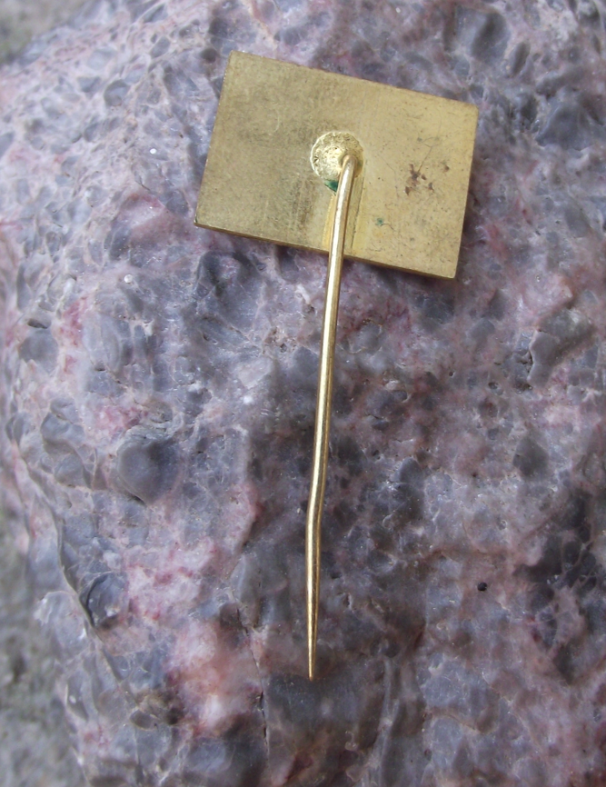 1975 Czech Spartakiad Mass Gymnastics Event Jicin Jičín Pin Badge