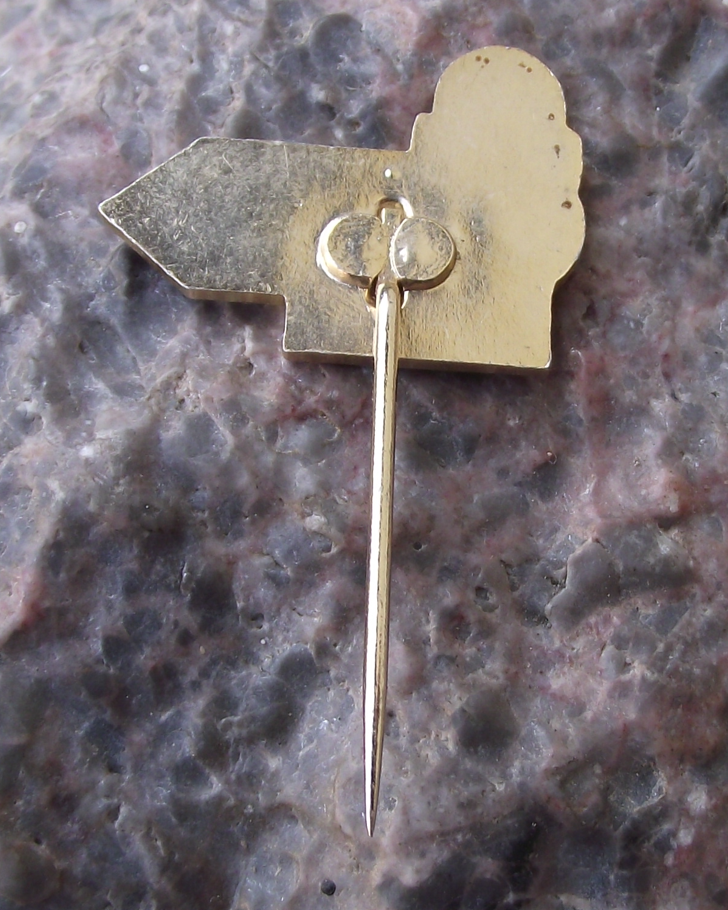 1966 100 km Kilometres Spring Walk National Walking Event Jarní kilometry Pin Badge