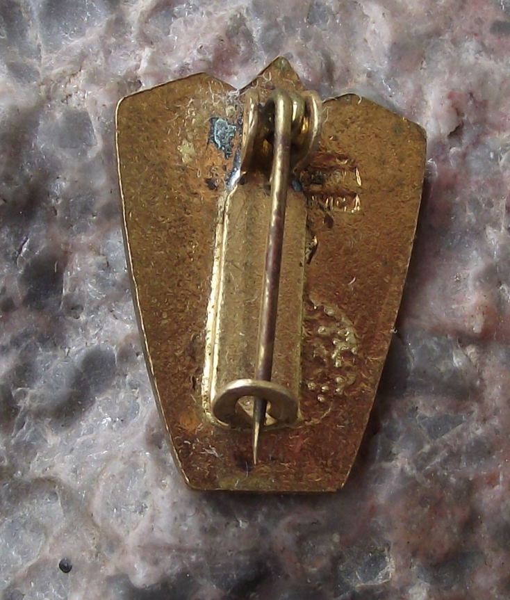 1962 CSTV Czechoslovakia State Sports Association Champions Pin Badge