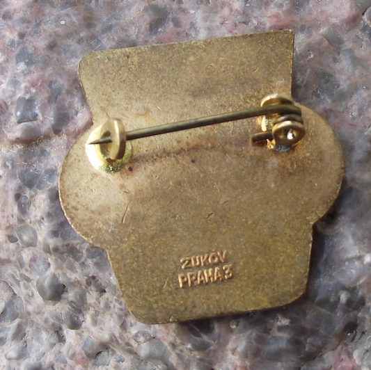 1964 CSTV Eastern Czechoslovakia State Sports Association Champions Pin Badge