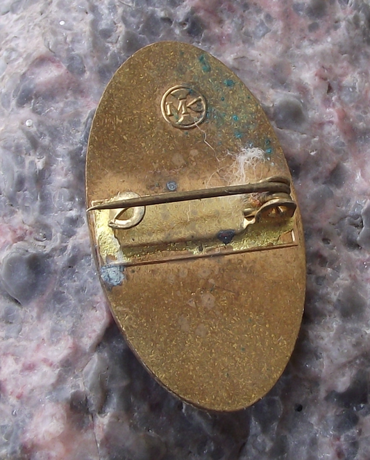 Vintage Tatranská Lomnica Cable Car Slovakis Ski Resort Tatra Mountains Brooch
