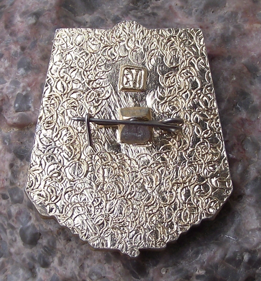 Vintage Moskva-Sortirovochnaya Locomotive Depot Communist Train Pin Badge