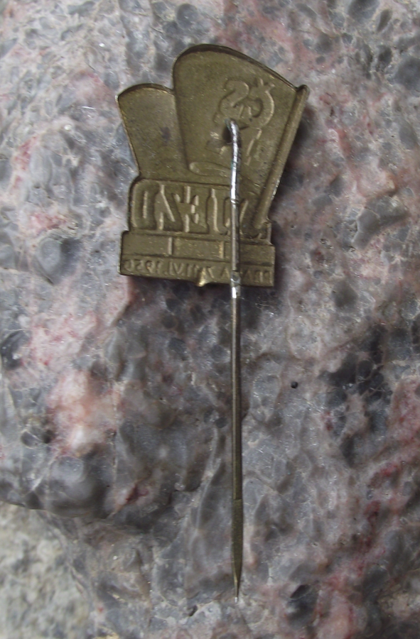 1950 CSM Czech Communist Youth Organisation Conference Pin Badge