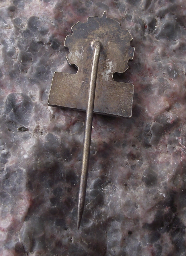 Vintage Larger MPSt Czechoslovakia Ministry of Precision Engineering Pin Badge