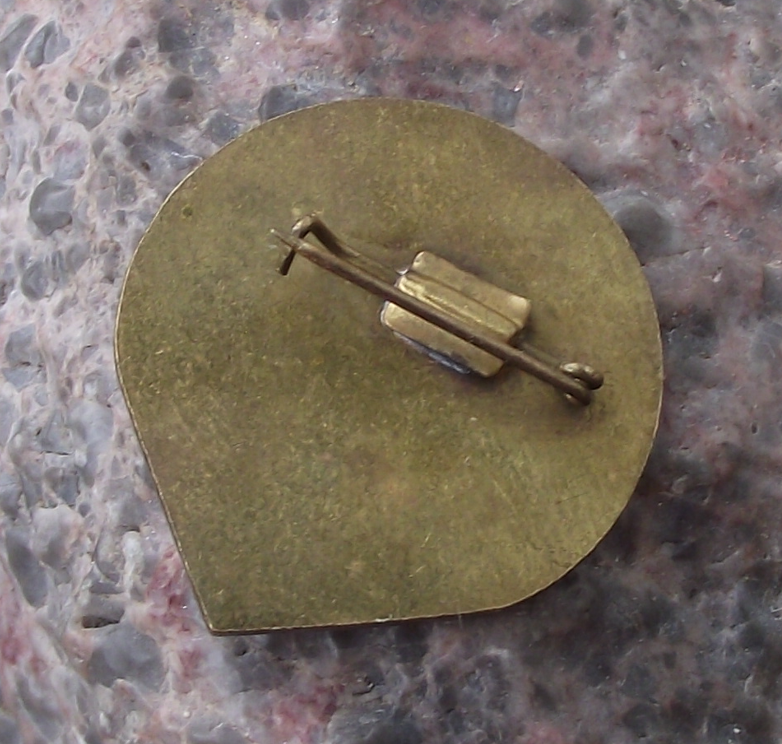 Vintage KISZ Hungarian Youth Young Communist League Kisdobosok Pin Badge