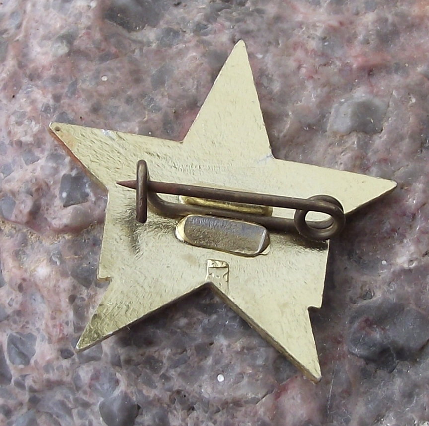 Vintage People's Democratic Republic of Yemen October Revolution Pin Badge