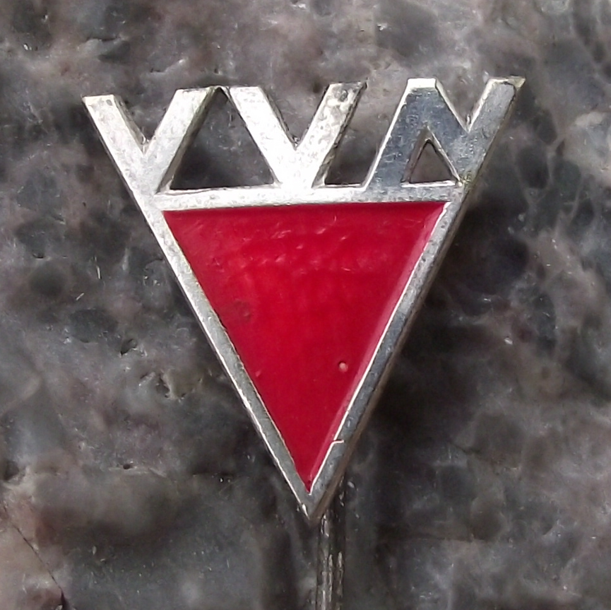 Vintage VVN Association of Persecutees of the Nazi Regime Antifascists Pin Badge