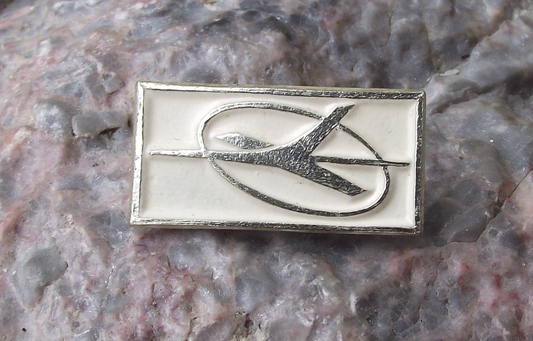 Vintage Interflug East Germany National Airlines DDR GDR Logo Pin Badge