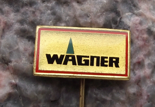 Vintage Wagner Surface Painting Liquid Specialist Covering Powder Paint Pin Badge