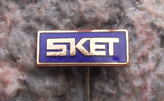 Vintage VEB Sket Magdeburg East German Engineering Pin Badge - Badgecrazy