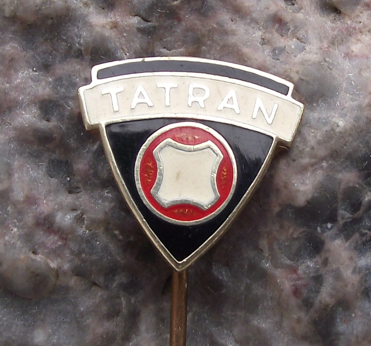Vintage Slovakia Motorcycles Motorbikes Tatran Scooter Logo Pin Badge