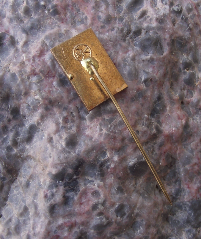 Vintage Good Soldier Svejk Jaroslav Hasek Czech Writer Famous Book Pin Badge