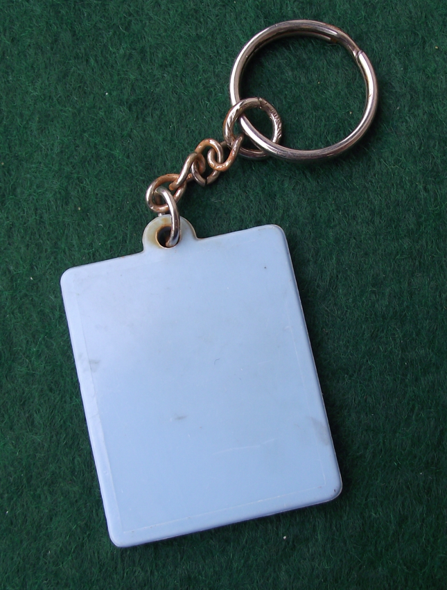 Vintage Hruba Skala Prachov Rocks Tourist Keychain Keyring