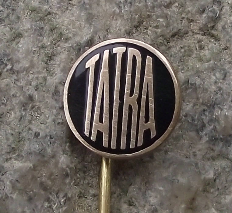Vintage Tatra Car & Truck Maker Czech Motor Vehicle Advertising Logo Pin Badge - Badgecrazy