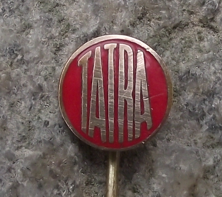 Vintage Tatra Car & Truck Maker Czech Motor Vehicle Advertising Logo Pin Badge - Badgecrazy