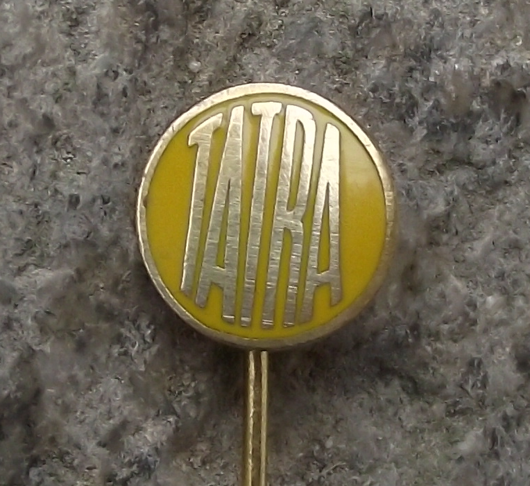 Vintage Tatra Car & Truck Maker Czech Motor Vehicle Advertising Logo Pin Badge - Badgecrazy