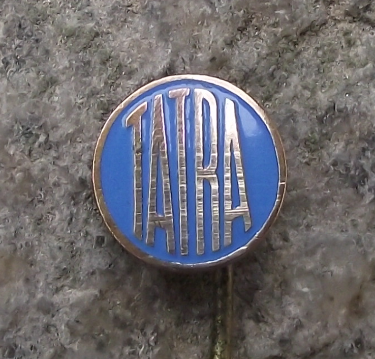 Vintage Tatra Car & Truck Maker Czech Motor Vehicle Advertising Logo Pin Badge - Badgecrazy