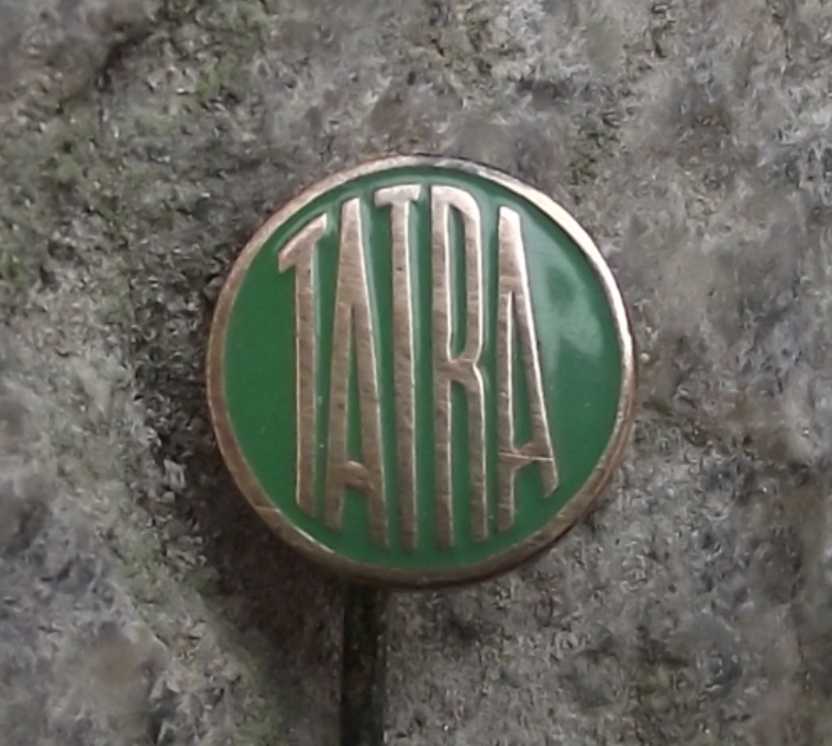 Vintage Tatra Car & Truck Maker Czech Motor Vehicle Advertising Logo Pin Badge - Badgecrazy
