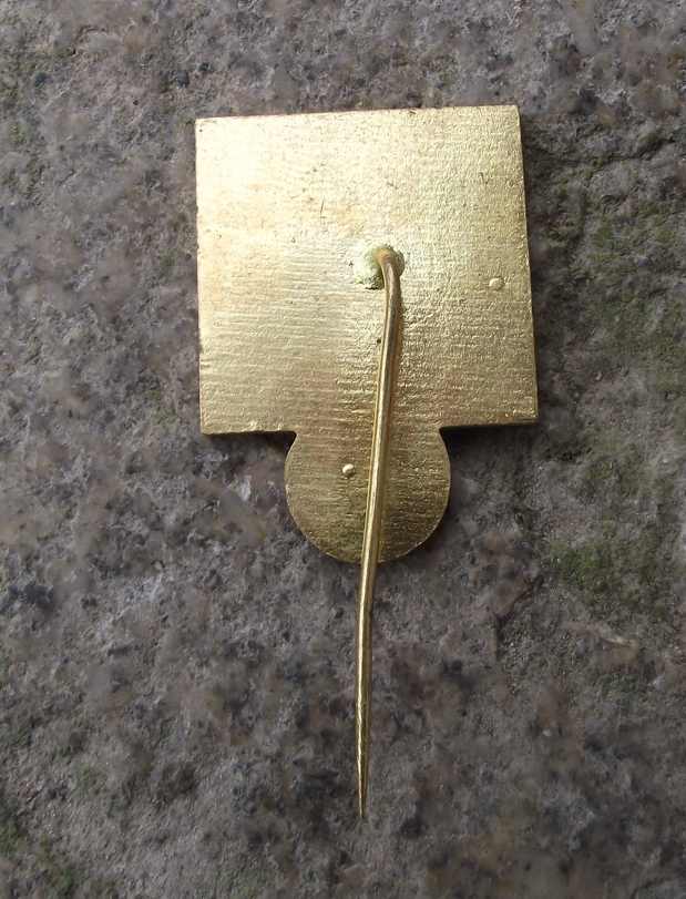 1977 Tatra 80th Anniversary Motors T-148 S1 Tipper Bed Truck Pin Badge - Badgecrazy