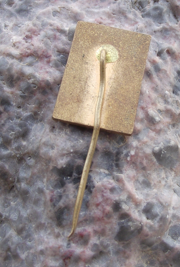 1983 Czechoslovakia Railway Transport Improvements Conference Pin Badge