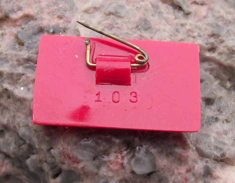 Vintage SERVE THE PEOPLE CHAIRMAN MAO Slogan Chinese Pin Badge