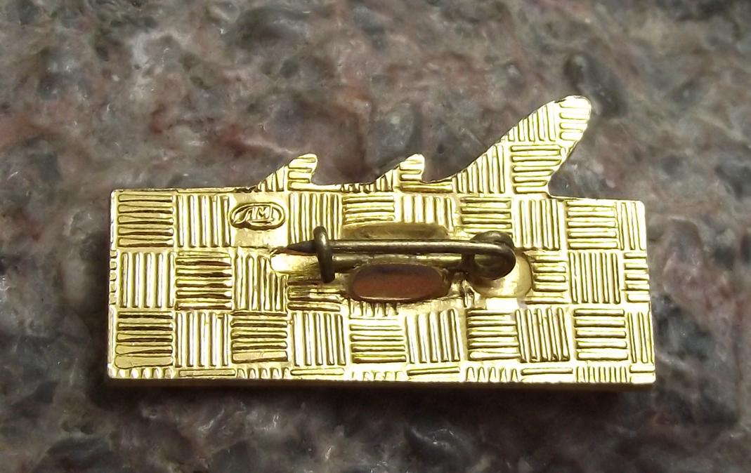 Vintage Antonov AN-22 Antei Cock Heavy Military Transport Aircraft CCCP Pin Badge