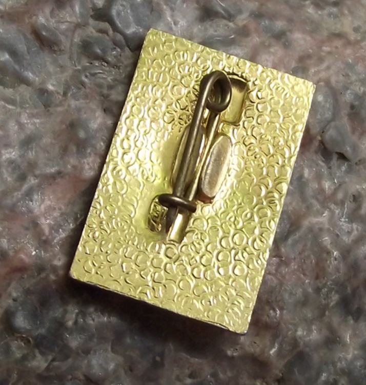 Vintage Tupolev Tu-104 Long Range Soviet Union Jet Airliner Aircraft Pin Badge