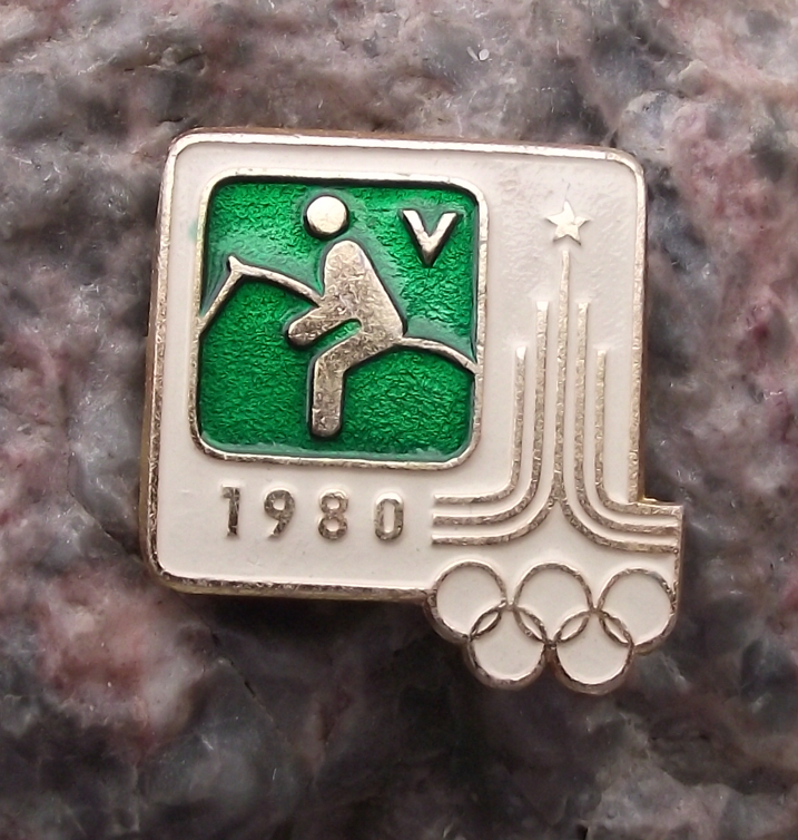 1980 Soviet Union Olympic Games Modern Pentathlon Horse Pin Badge
