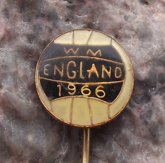 1966 World Cup WM England Weltmeisterschaft Football Pin Badge