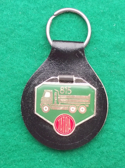 Vintage Rare Tatra 815 Czechoslovakia Truck Lorry Maker Logo Chain Key Ring