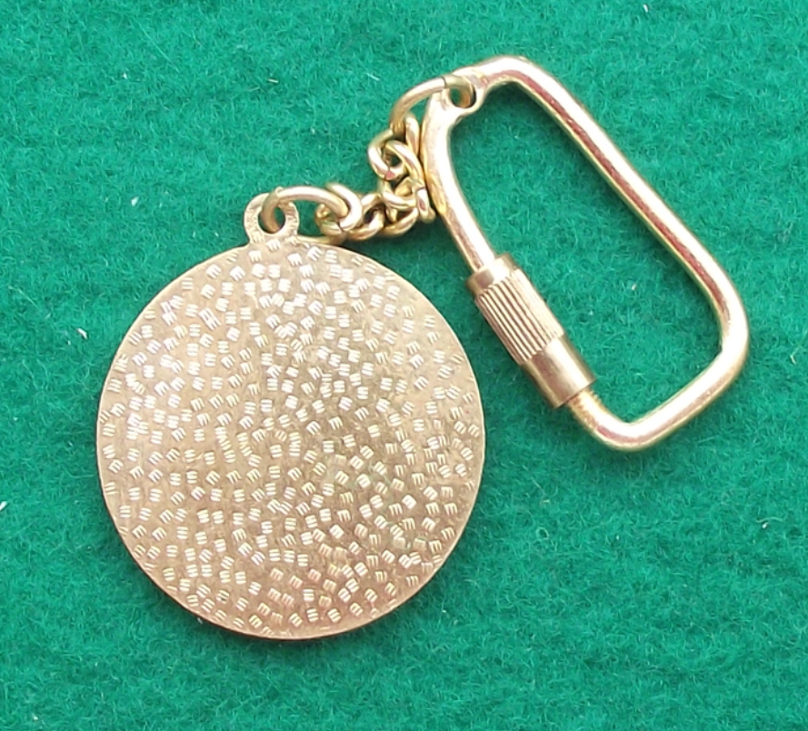 1988 Olympic Games Czech Olympic Comittee Team Keychain Key Chain Keyring Fob