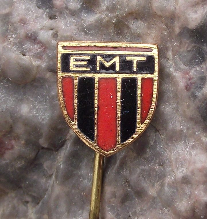 Vintage EMT (Probably a)Football Club Romania Soccer Pin Badge