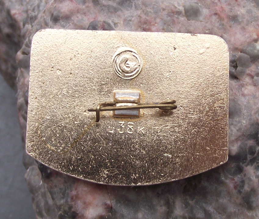 1980 Moscow Summer Olympic Games Olimpiyskiy Stadium Arena Pin Badge