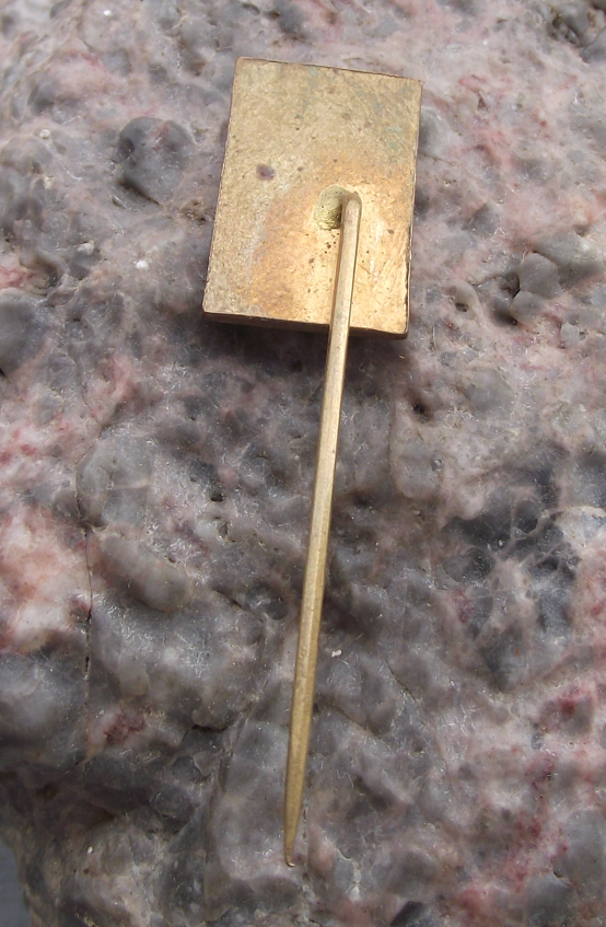 Vintage Pardubice Czech Golden Helmet Motorbike Speedway Competition Pin Badge